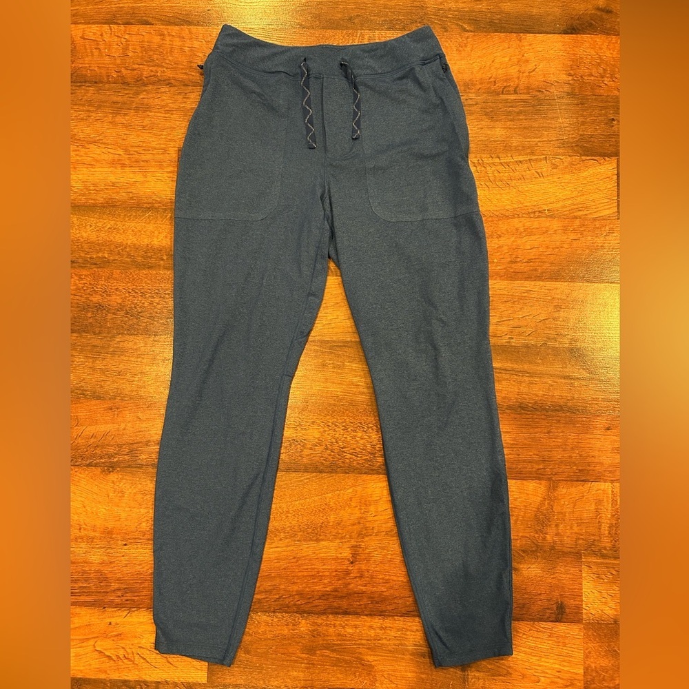 Patagonia Trail Pacer Jogger Men’s Blue Size Small Elastic Waist Zipper Pockets